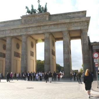 Vor dem Brandenburger Tor