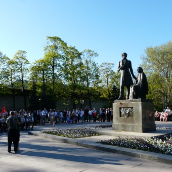 Konzert am Puschkin-Denkmal