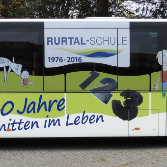 Der verzierte Bus